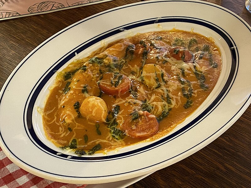 Fiskemousse med rejesauce