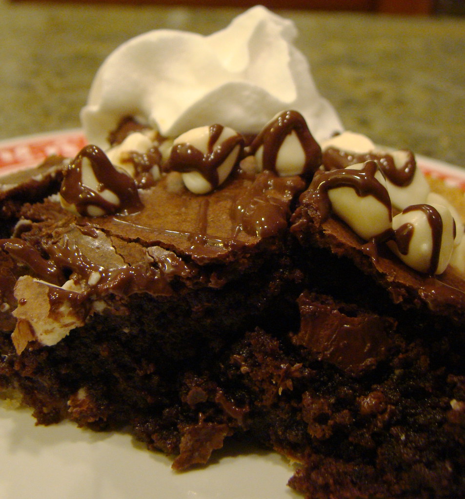 Karamelbrownie