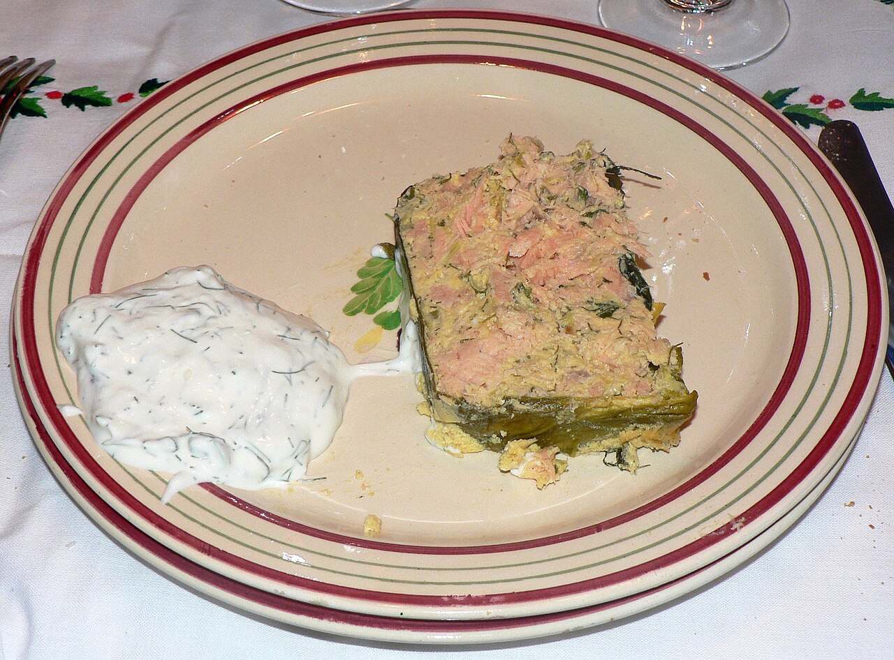 Lakseterrine