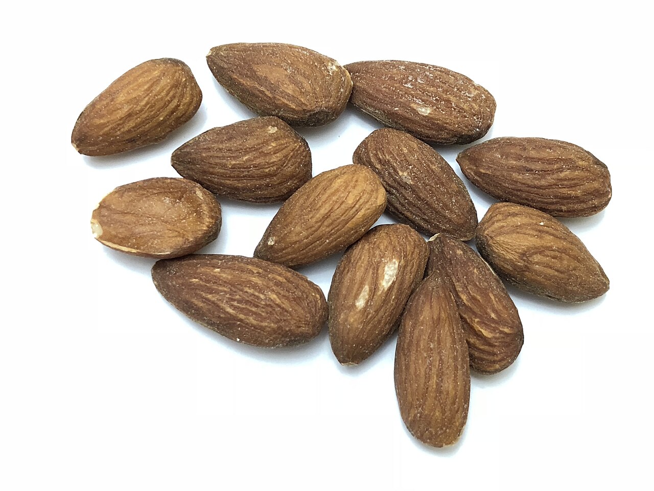 Mandler, brændte